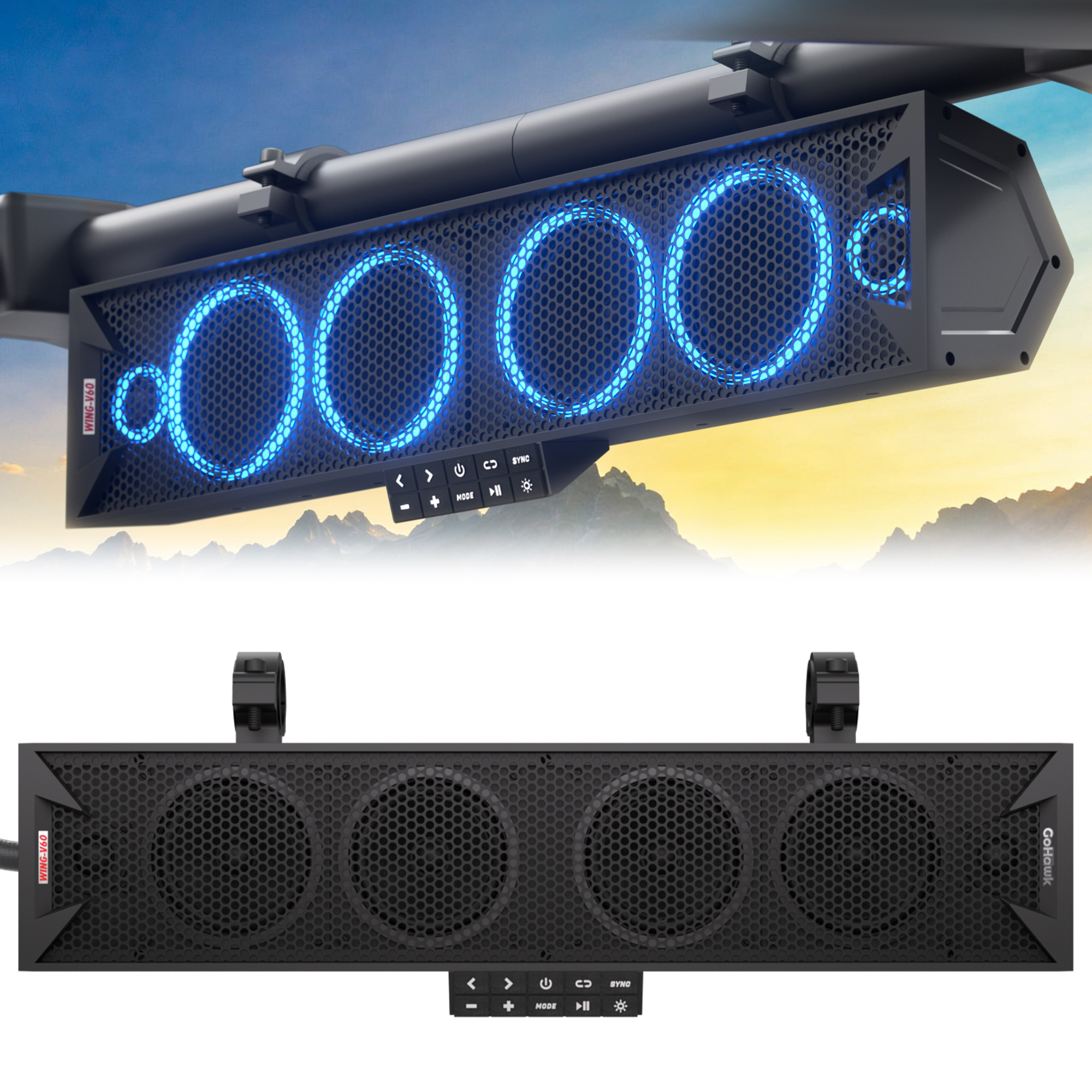 GoHawk WING-V60 6-Speaker 25