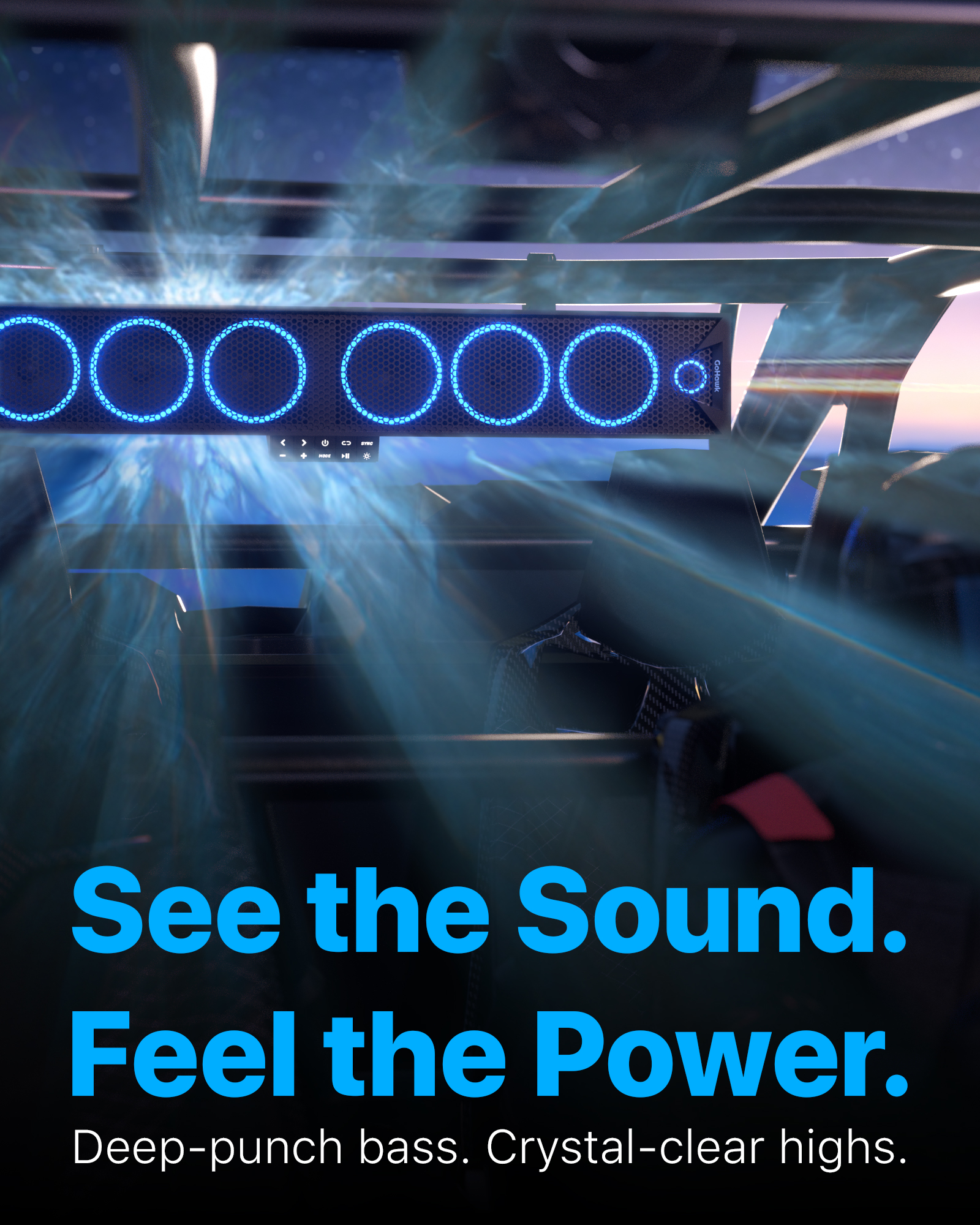 GoHawk WING-V80 8-Speaker 34