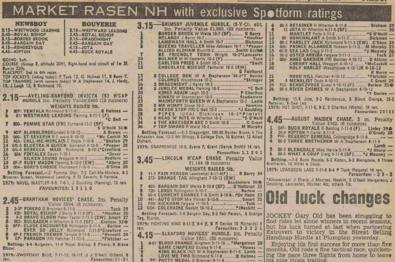 Market Rasen 16-08-80
