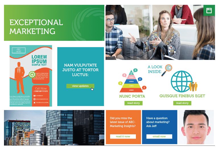 Corporate Interactive Pdf - Ultra HD Full HD City Patterns | Free Download