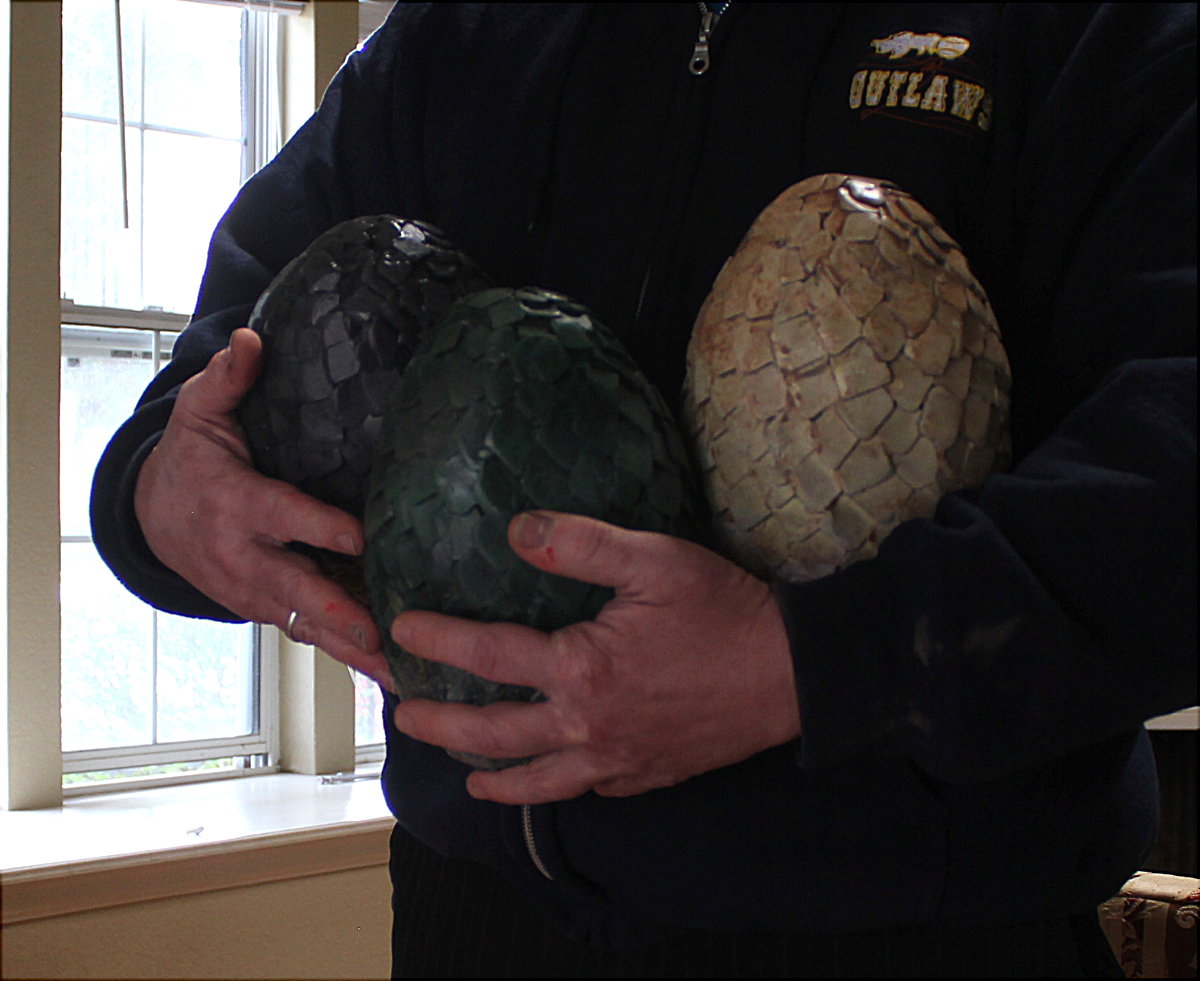 Dragon Egg Prop Replicas Custom Fabrication Special Effects