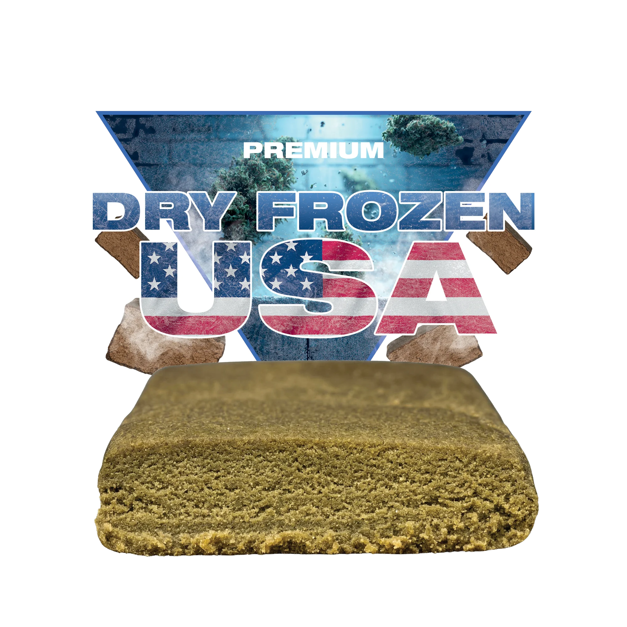 Dry Frozen CBD pollen buraliste