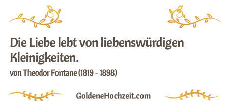 Sprüche Zur Goldenen Hochzeit