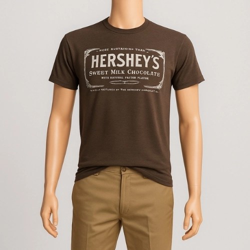T-Shirt Hershey Sweet Milk Chocolate Md. Brown