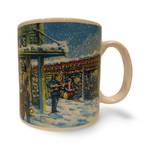 Starbucks Barista Mug Christmas Ceramic Coffee 2000 20 oz Tea Cup Logo Market