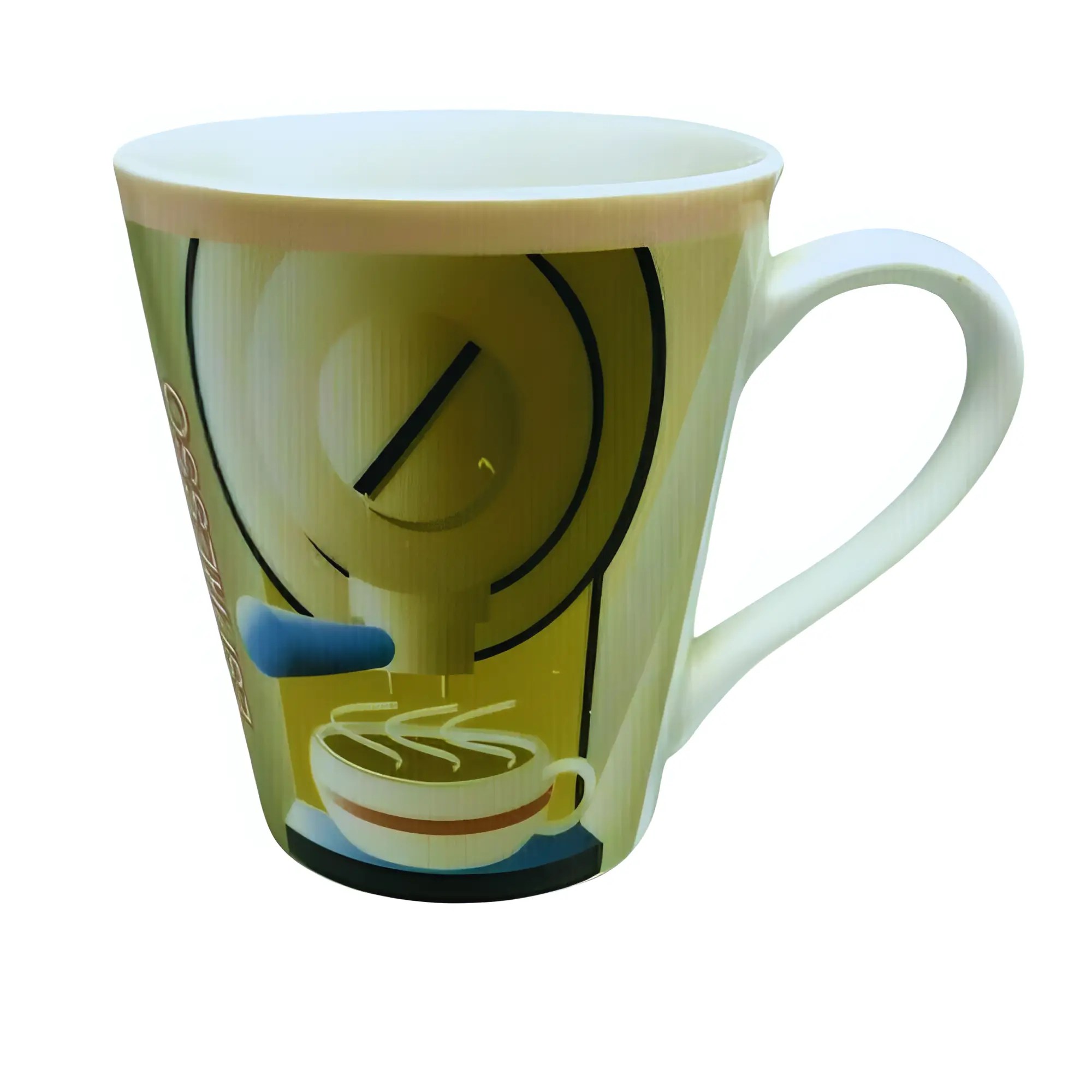 BOSTON WAREHOUSE Drinkware Ceramic Bistro Coffee Mug Collection 2004. Price14.84 USD, Golden Gate Emporium