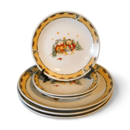 Snowman Frolic by GIBSON DESIGNS Dinnerware Plates