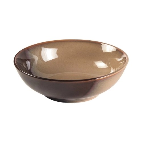 Sango Eclipse Brown Soup Cereal Bowl