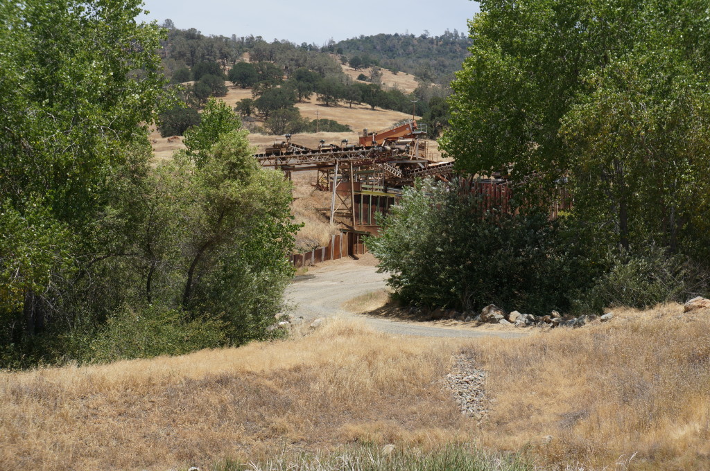 Mount Gaines Mine - surface workings
