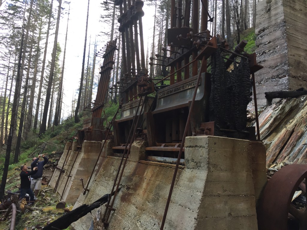Herman Mine Stamp Mill - massive structure