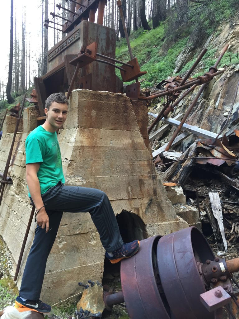 Herman Mine Stamp Mill - pulleys