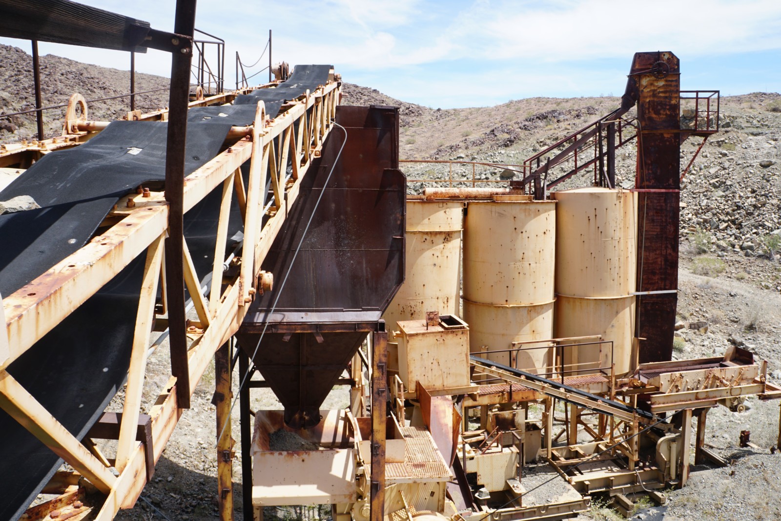 Mission Mine conveyor