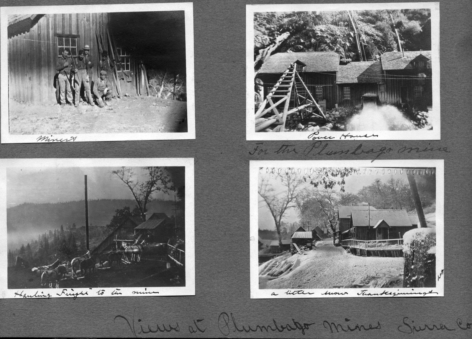 Plumbago Mine Power House