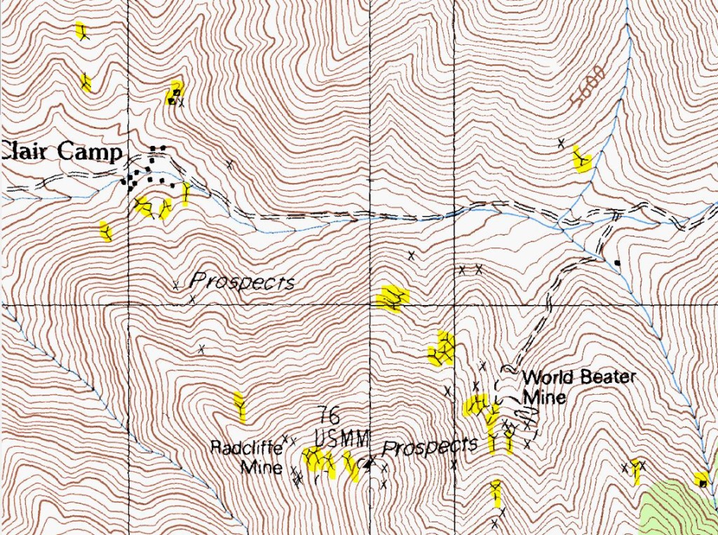Radcliff-World Beater Topo Map