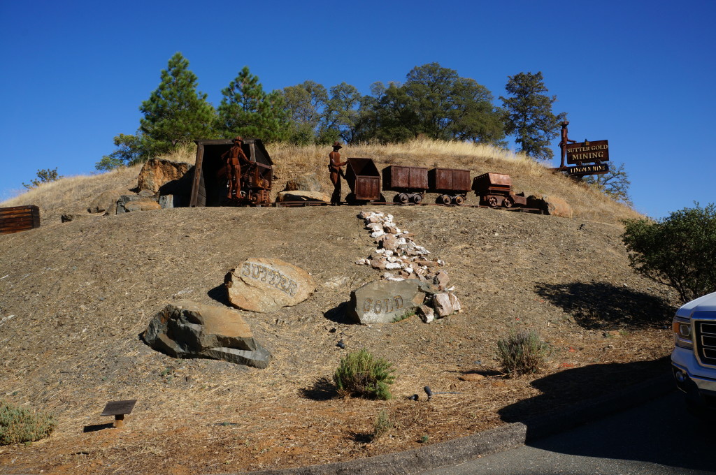 Sutter Gold Mine Entrance