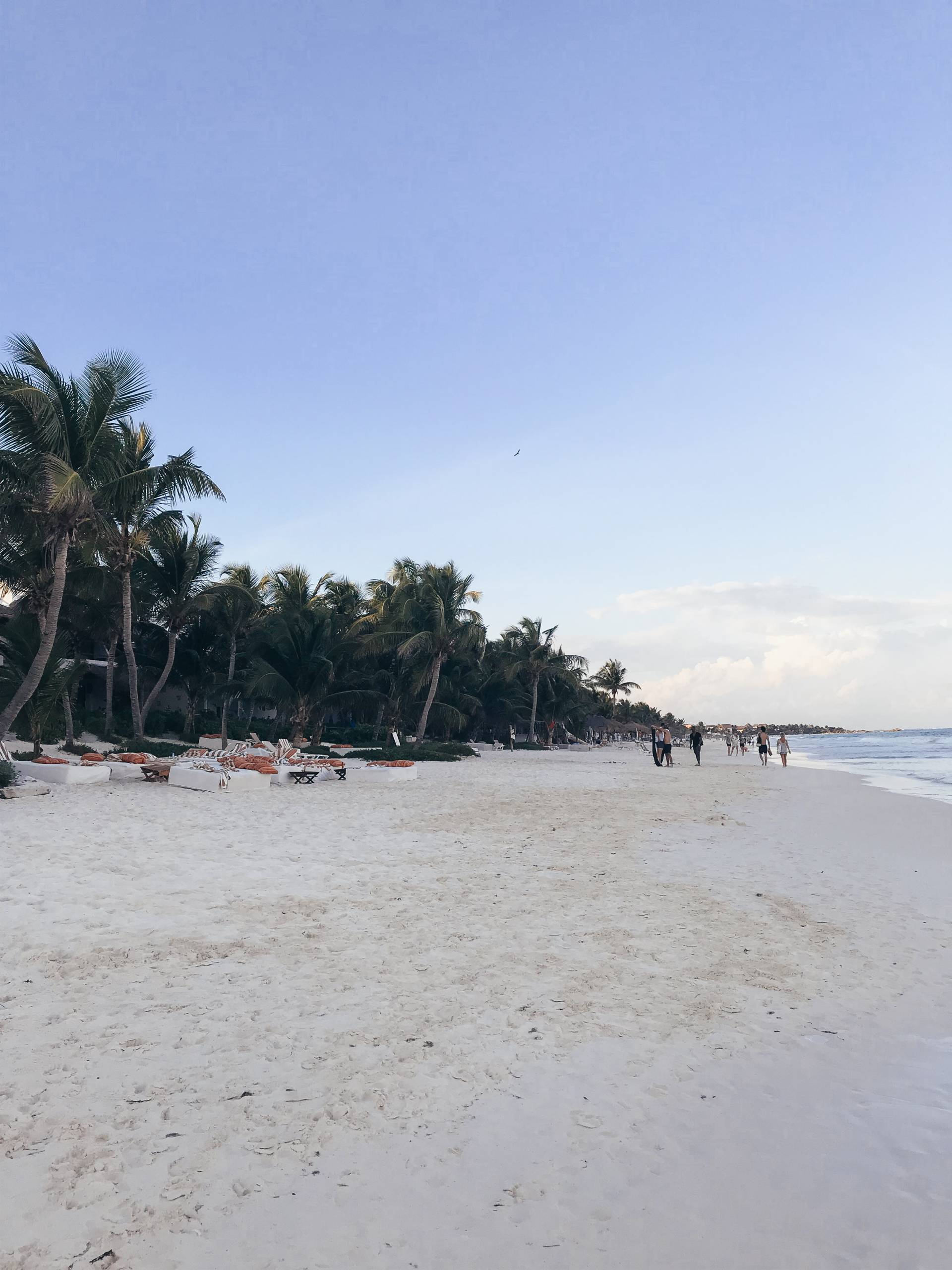 Tulum Beach Sunset