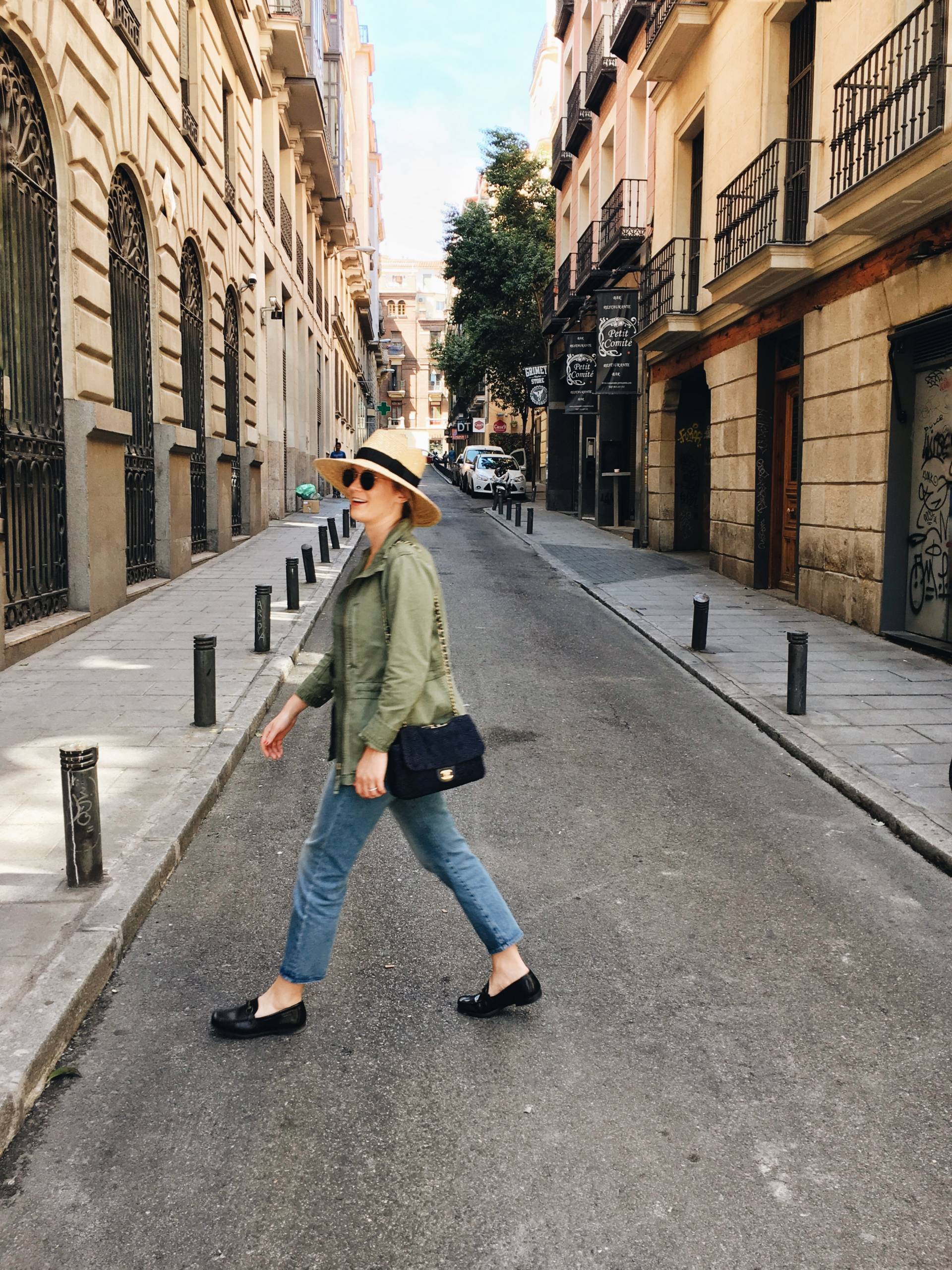 Easy travel style in Madrid