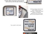 Tutorial How To Make A Custom Patch In Your Machine Embroidery Hoop