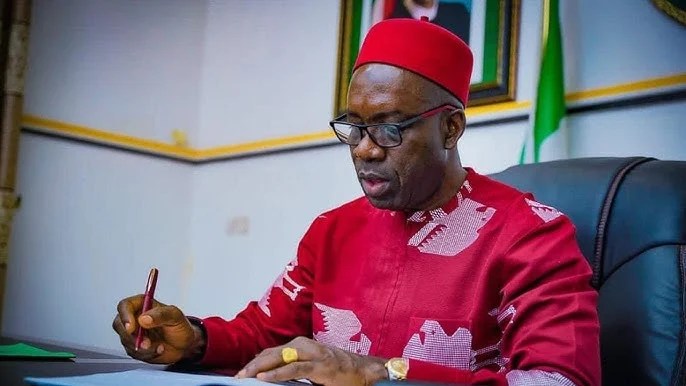 Soludo Unveils Achebe Statue, Charges Youths to Choose Integrity Over Wealth