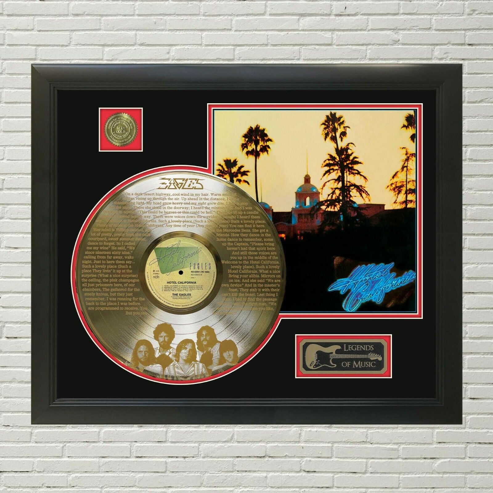 【 Eagles Hotel California ゴールドディスク 】 本物！ Eagles “Hotel California” - 24K Gold Disc : r/Cd_collectors