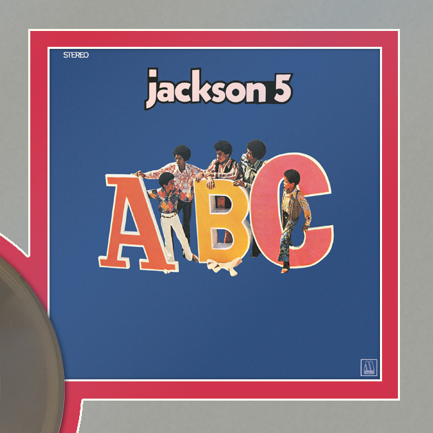 Jackson 5 ABC Framed Picture Sleeve Gold 45 Record Display - Gold