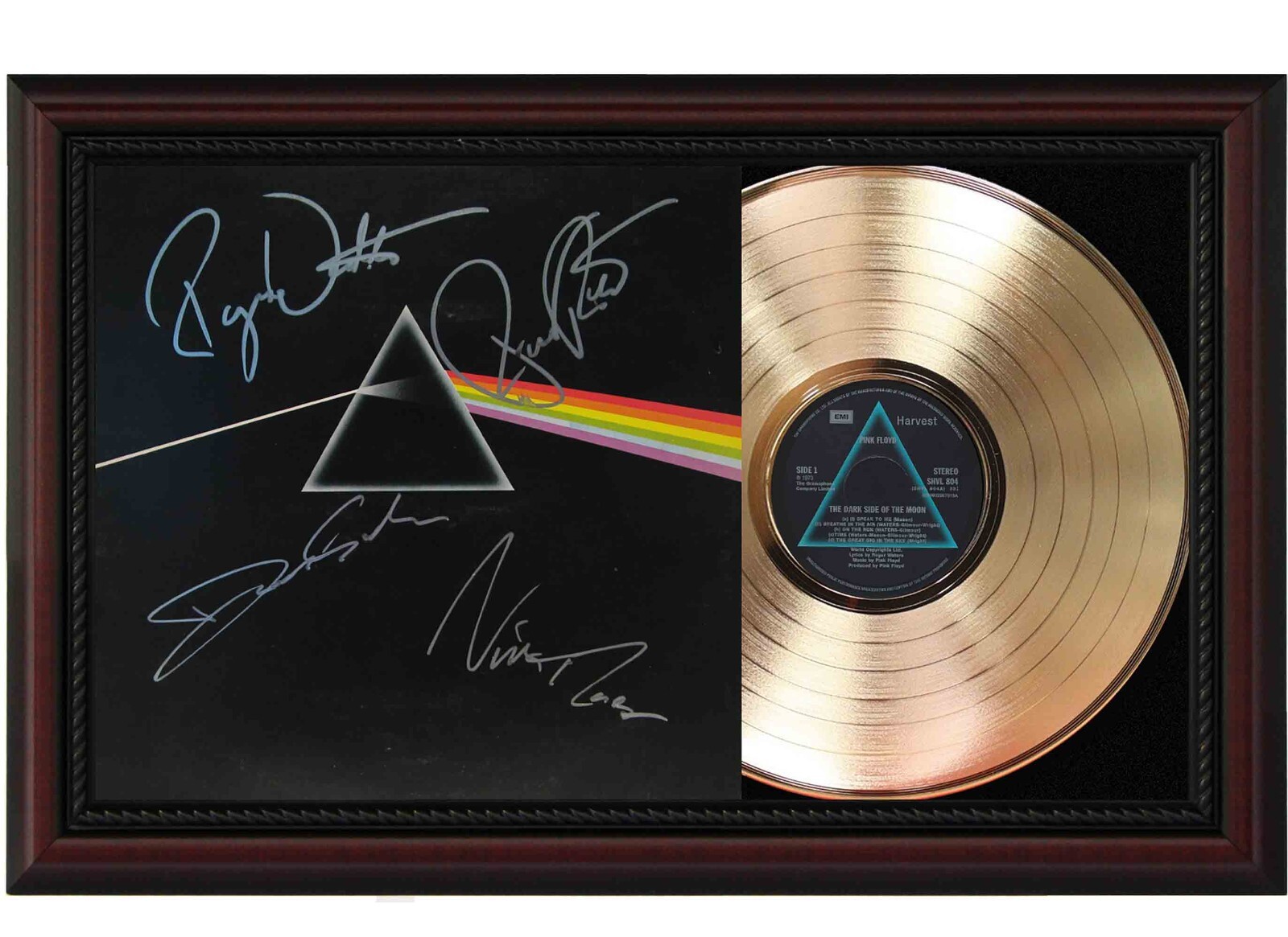 Paul McCartney – Red Rose Speedway Framed Gold LP Record Display