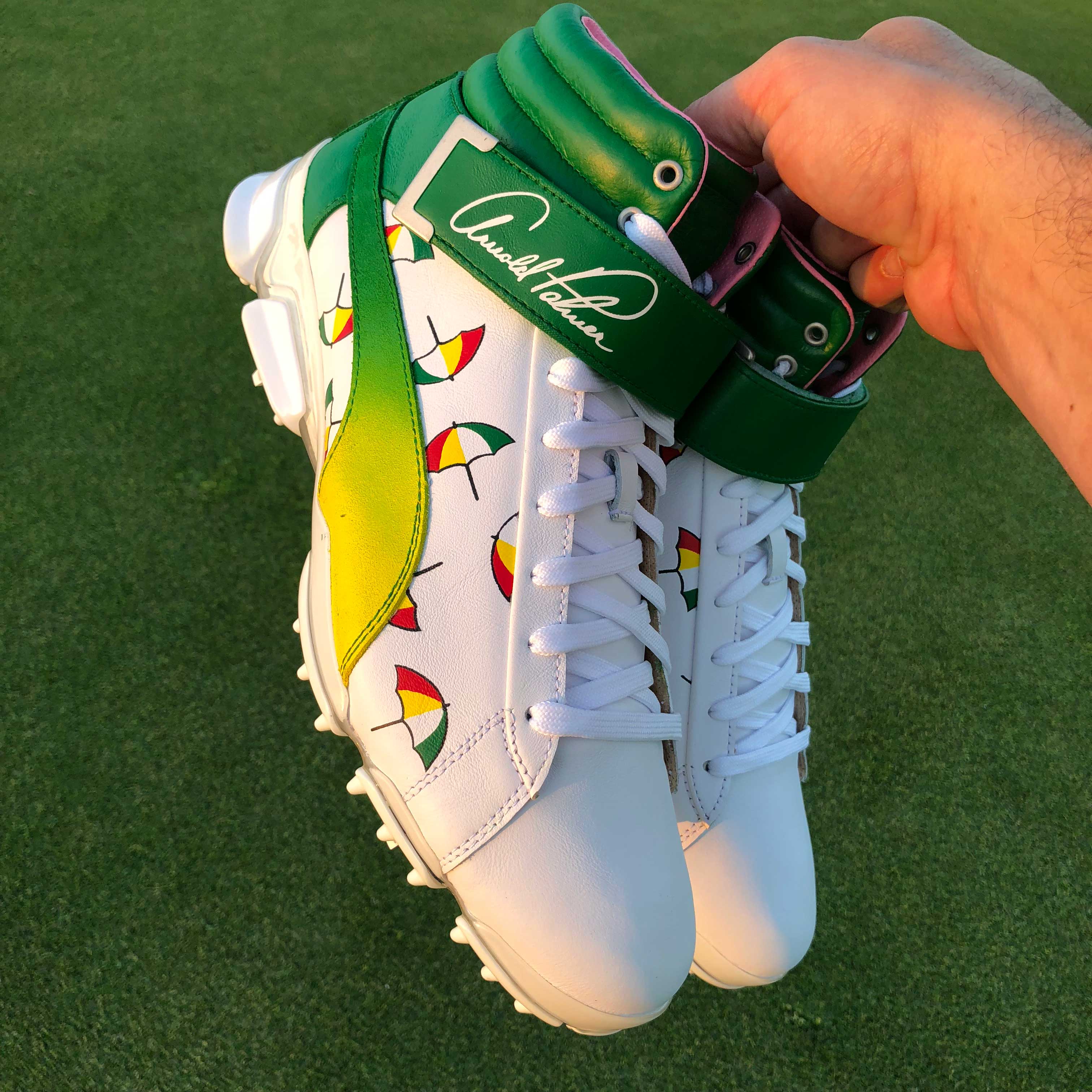 rickie fowler arnold palmer hi-tops signature