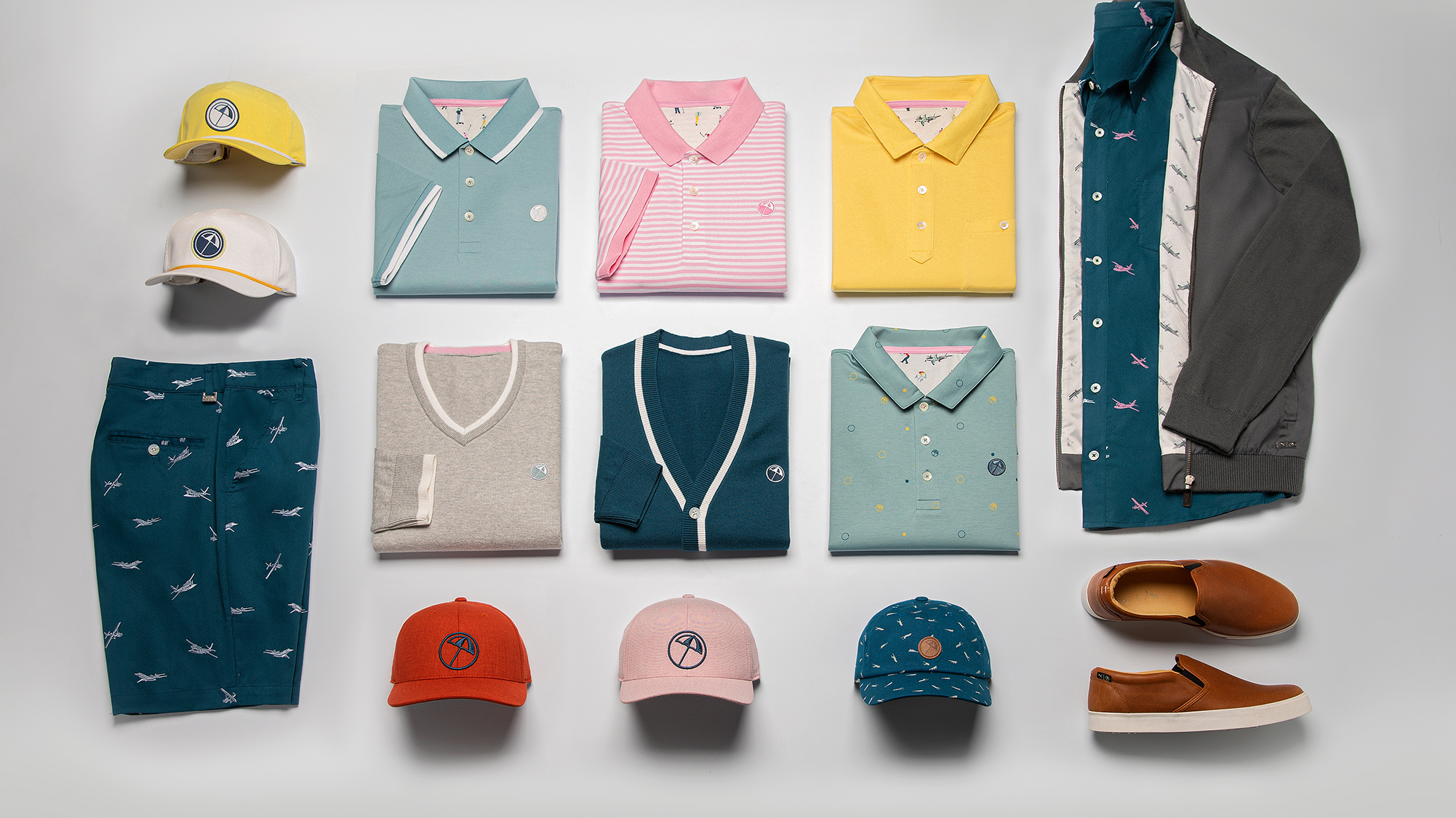 arnold palmer golf cardigans