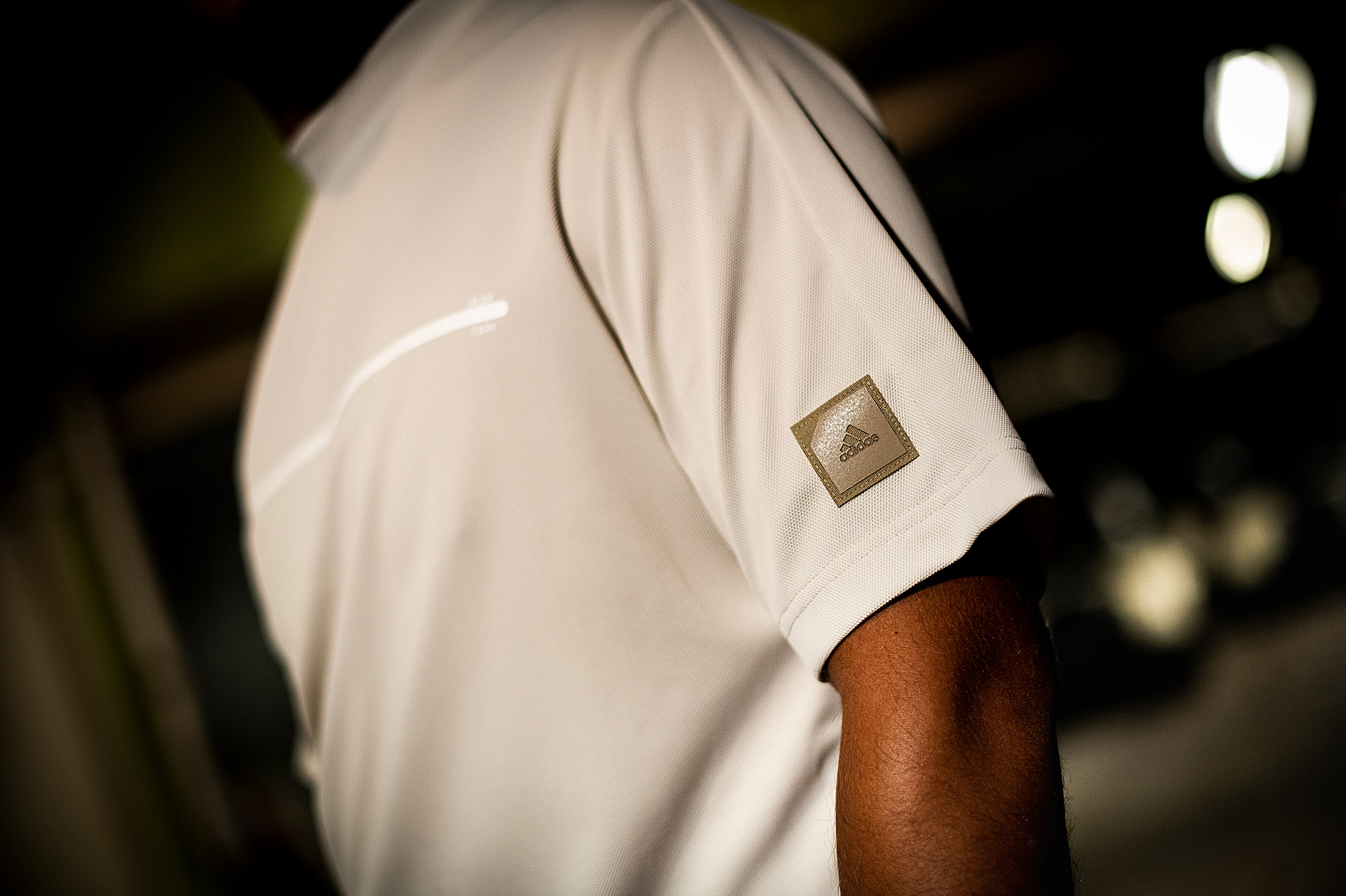 adicross draw fade mock tee