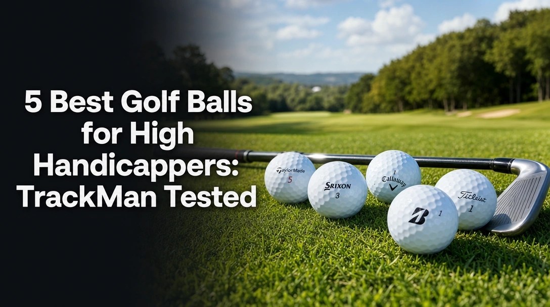 5 Best Golf Balls For High Handicappers: Trackman Tested