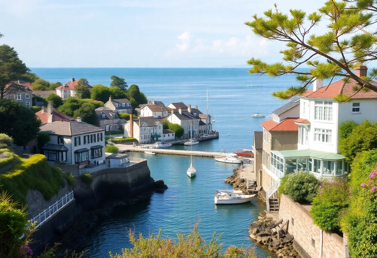 Explore Coastal Towns Along The Atlantic Coast Tranquil Town.