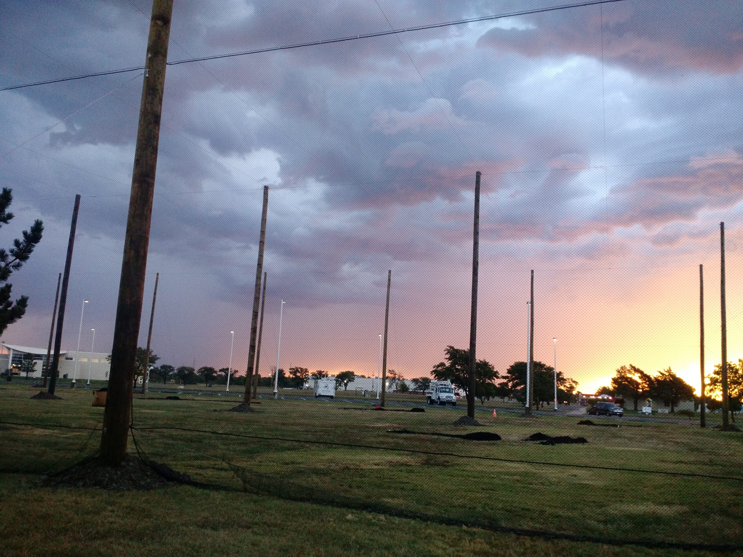 UAS Netting Enclosure Installation