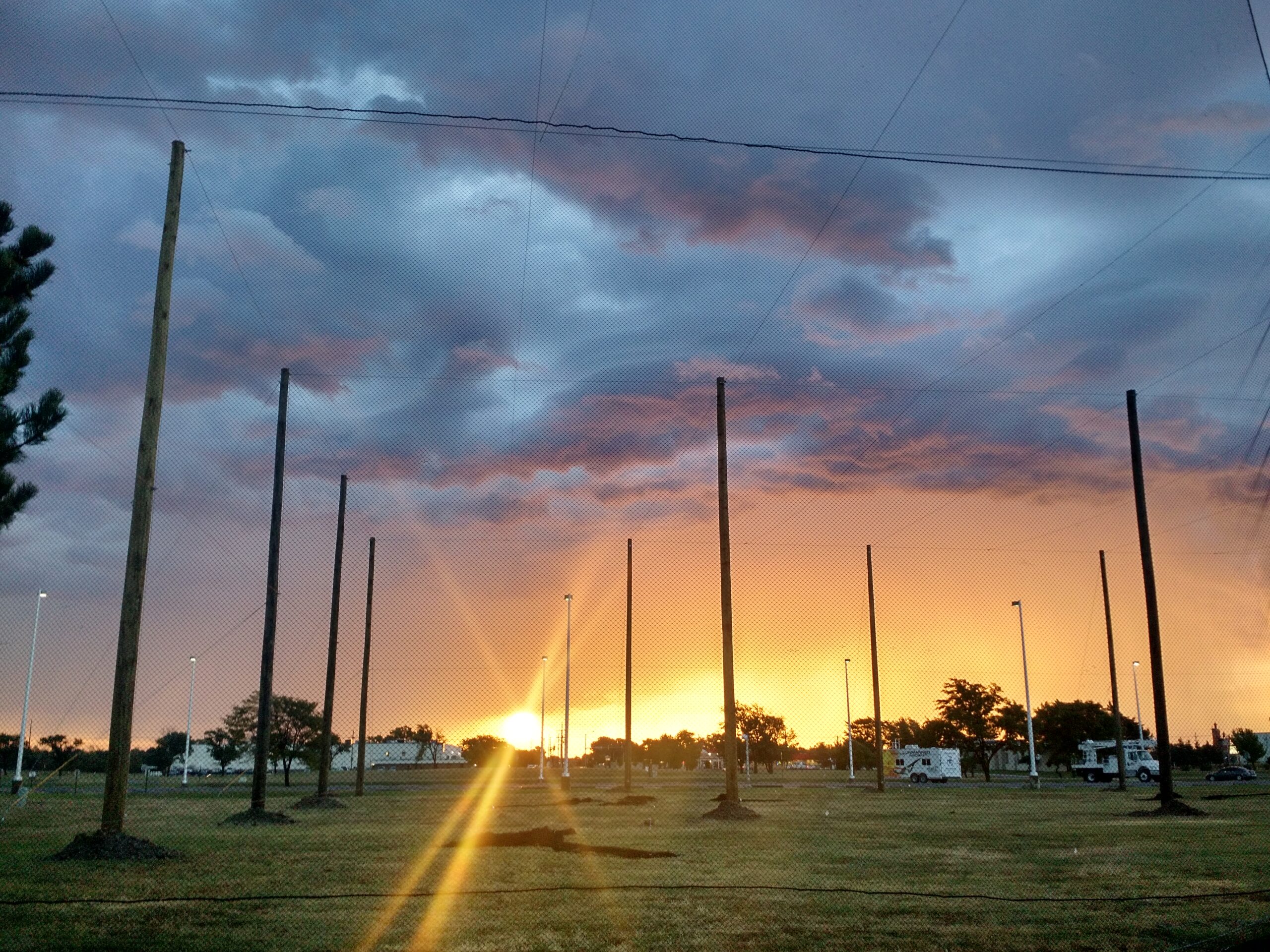 50' Above Grade Wood Pole Installation