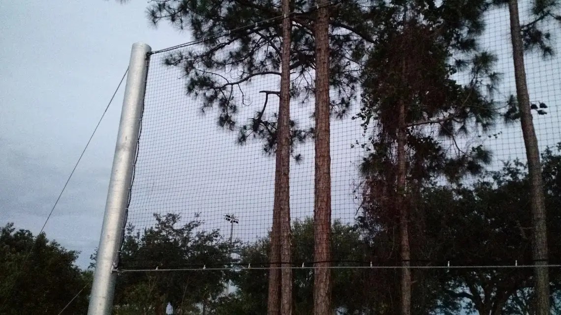 Custom Baseball Netting Install