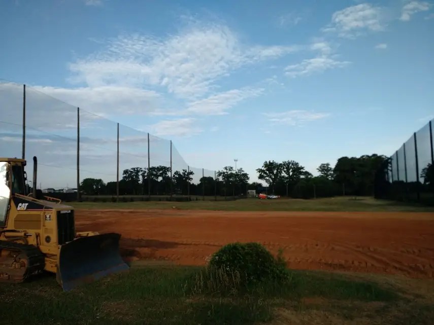 Long Barrier Net Installation