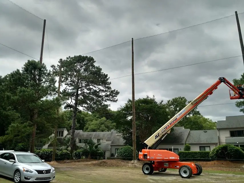 Barrier Netting Installation