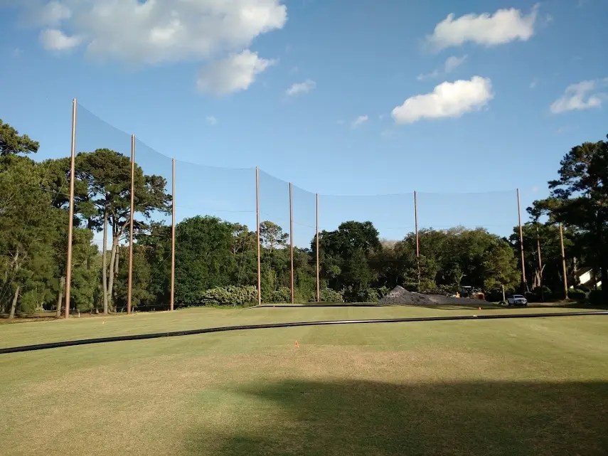 Golf Course Barrier Net Design