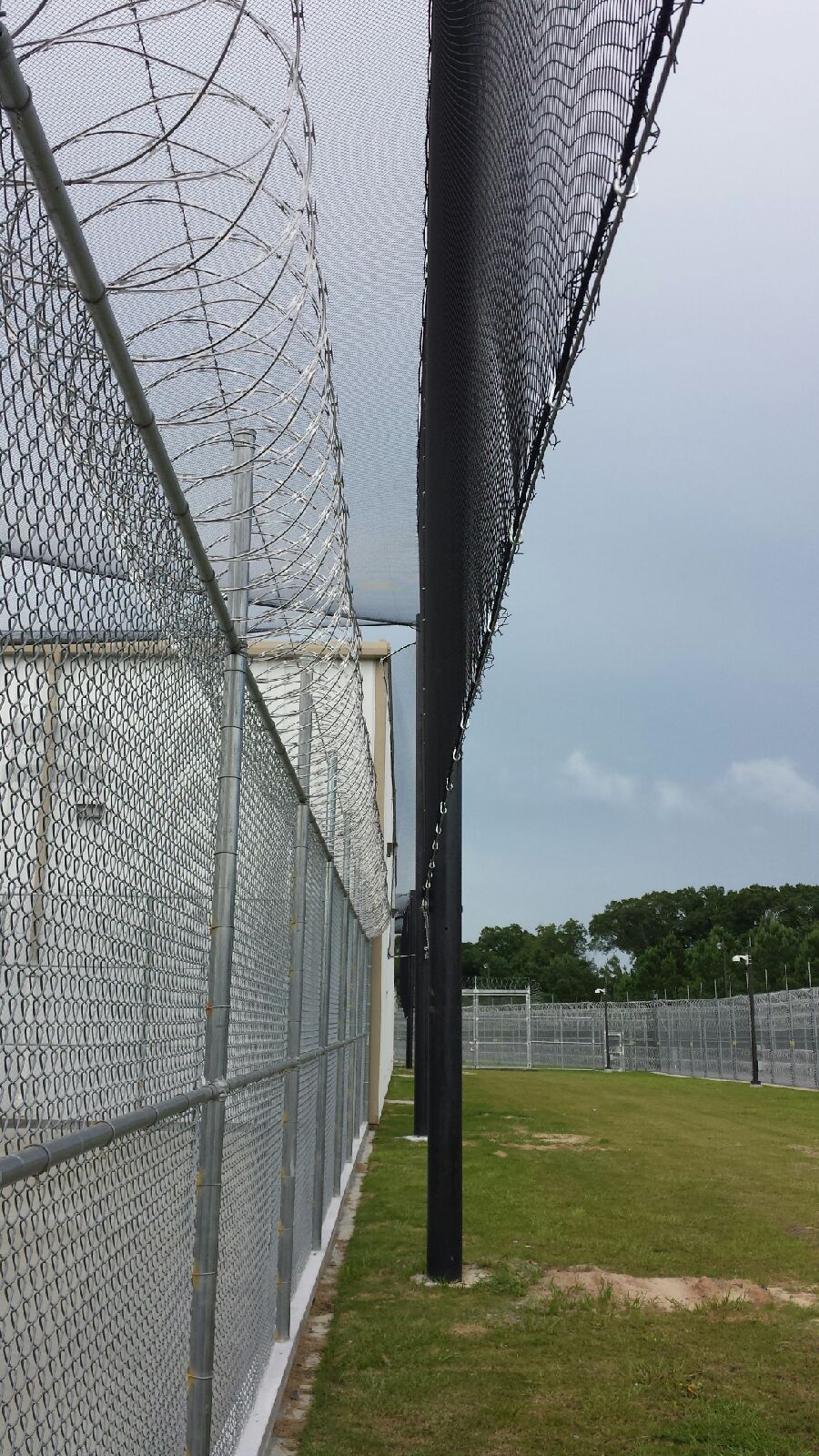 Overhead Barrier Netting
