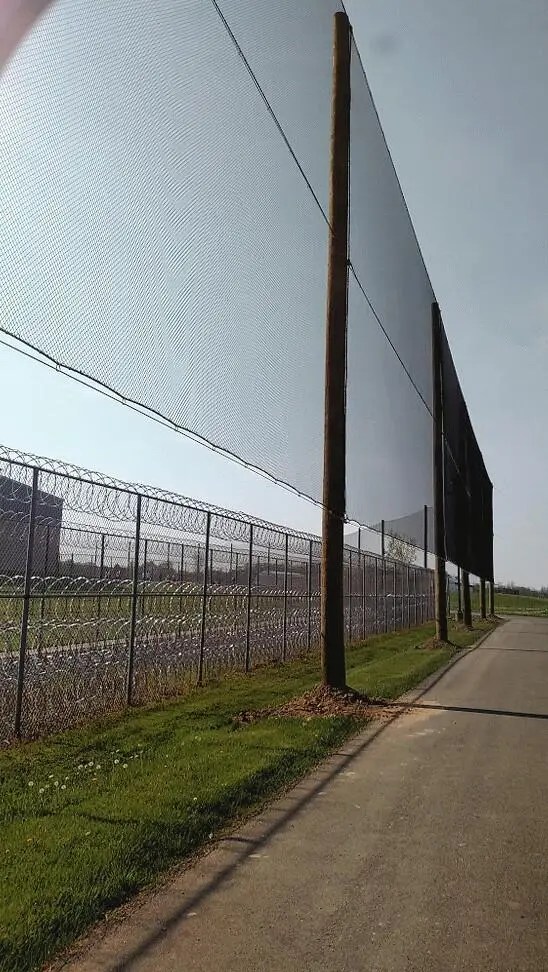 Correctional Facility Barrier Netting