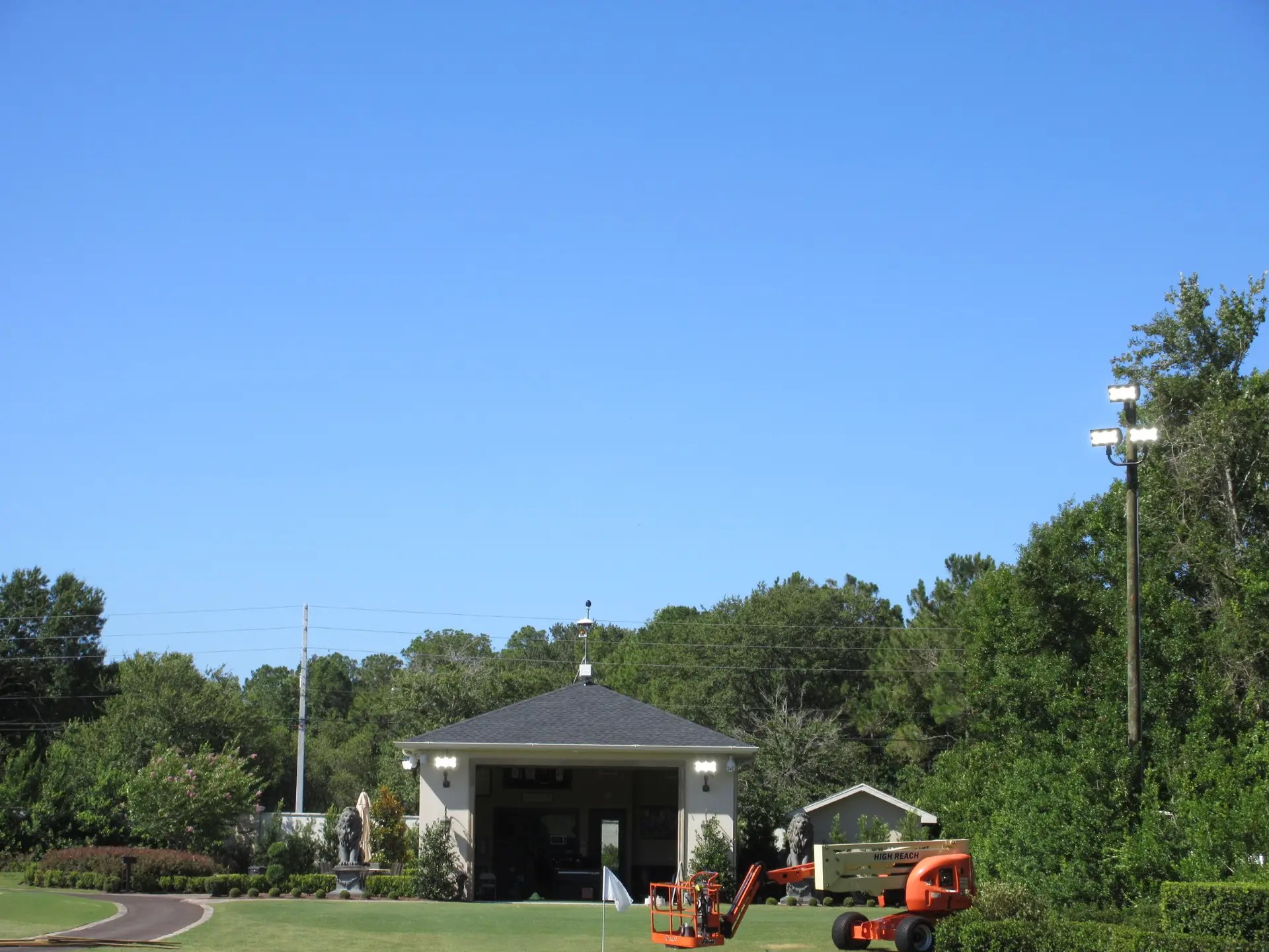 Golf Lighting Installation
