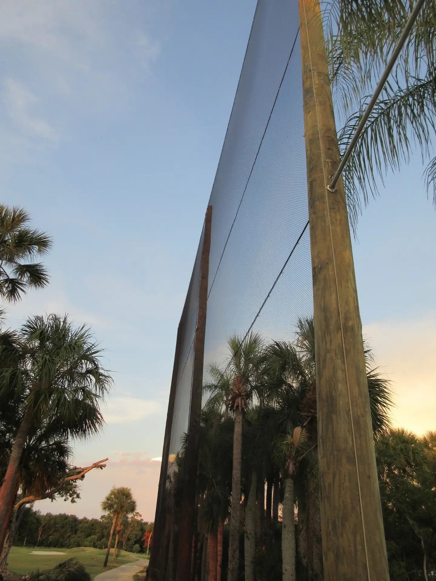 Golf Range Netting, Course Installation