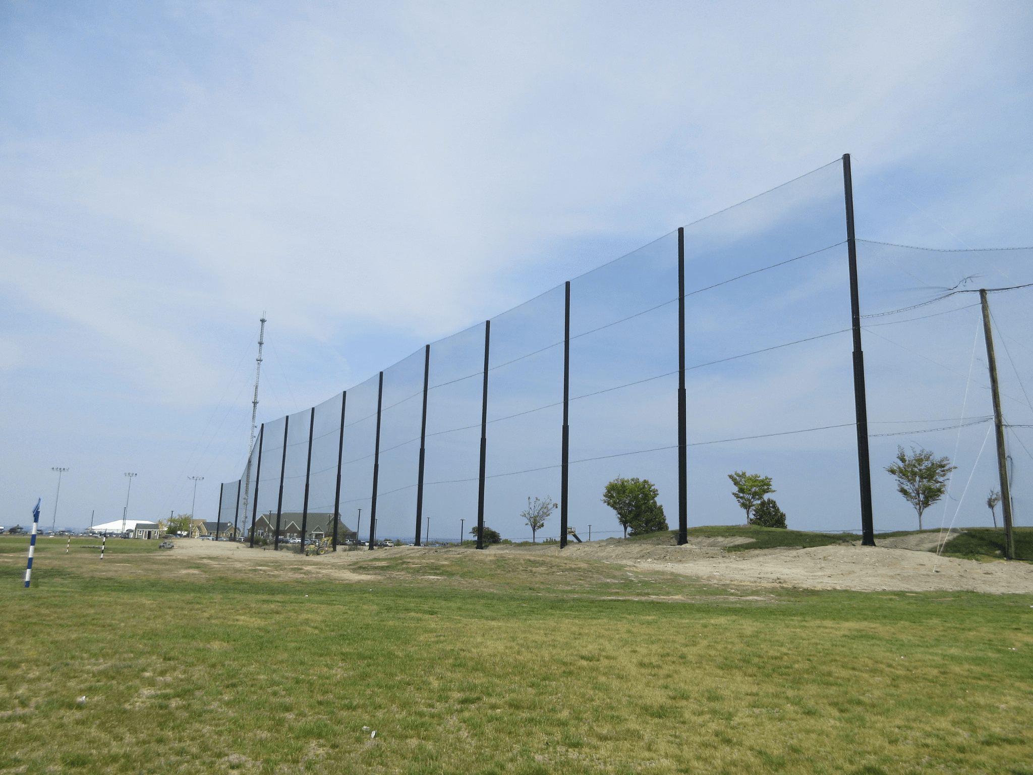 Driving Range Netting Installation Granite Links Golf Club