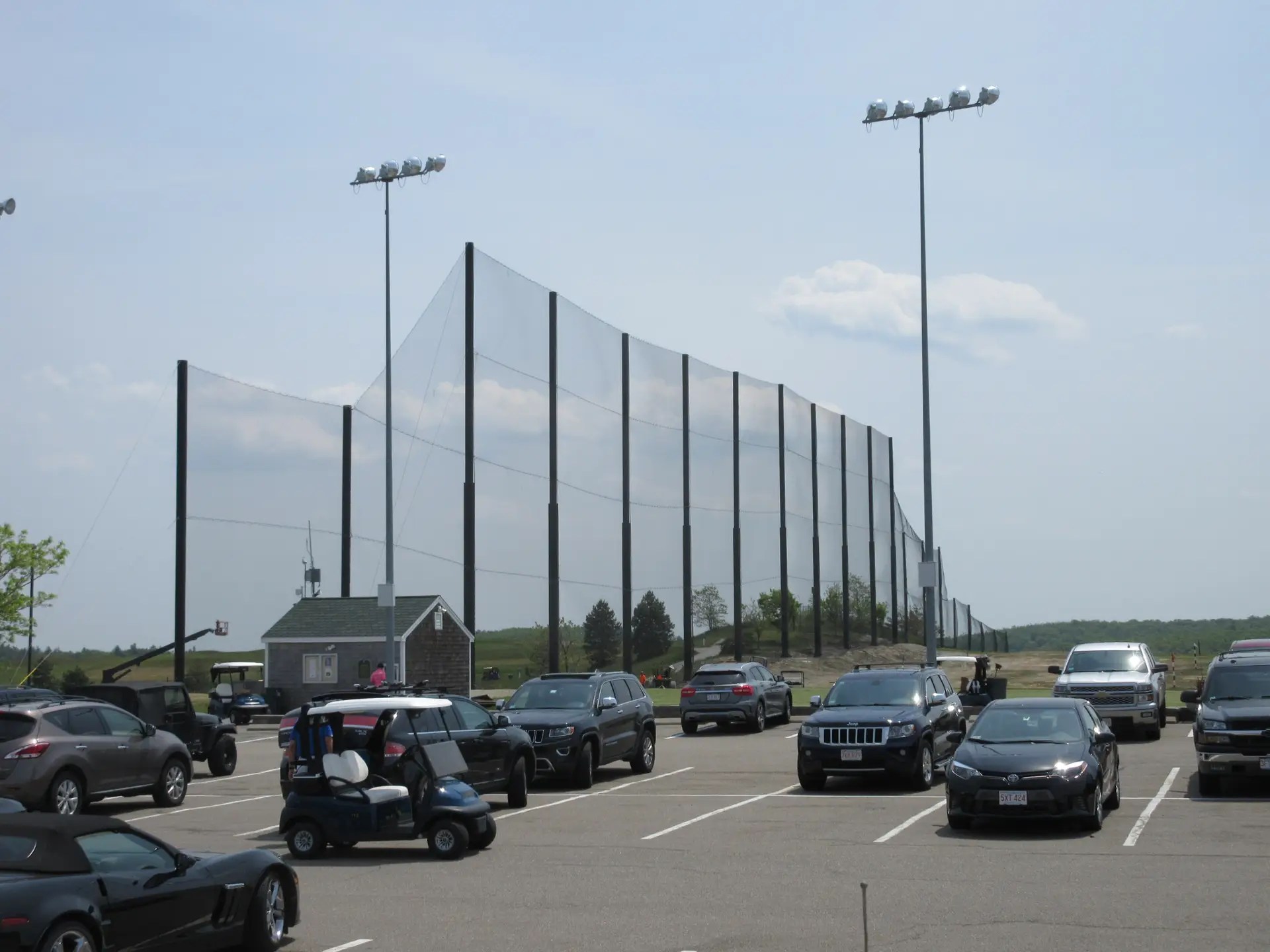 Granite Links driving range installation
