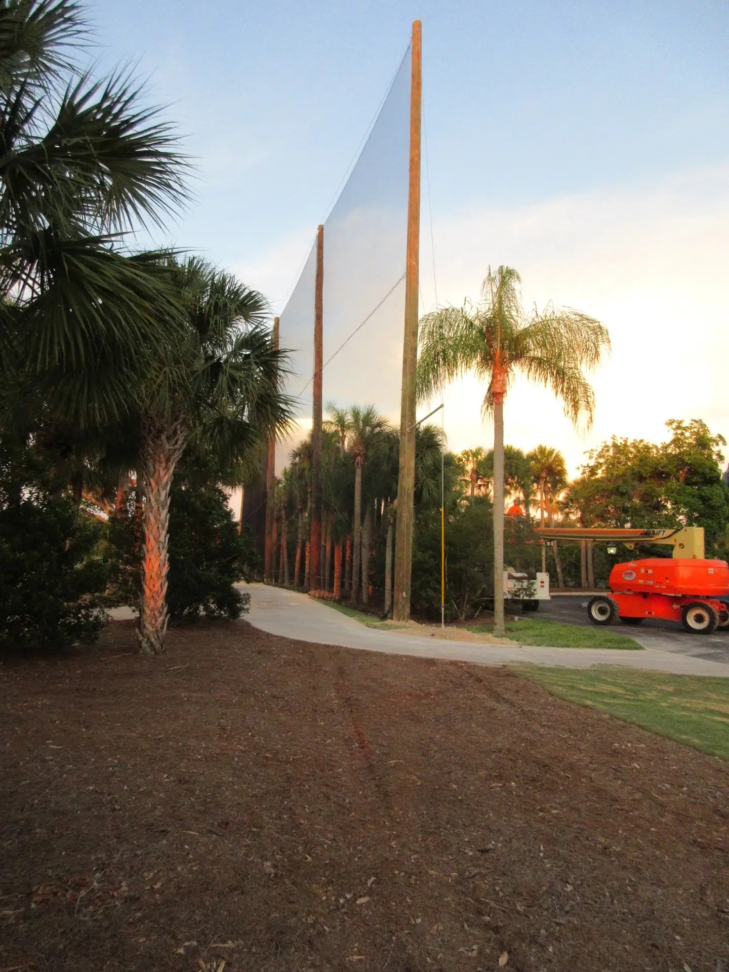 Golf Course Protective Netting