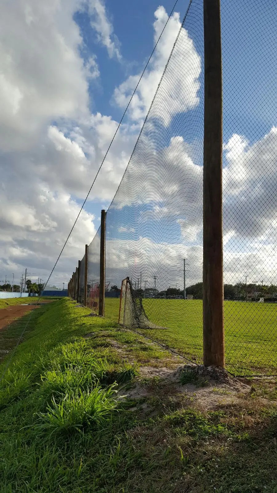Perimeter Netting & Batting Cage Installation – Keiser University, FL