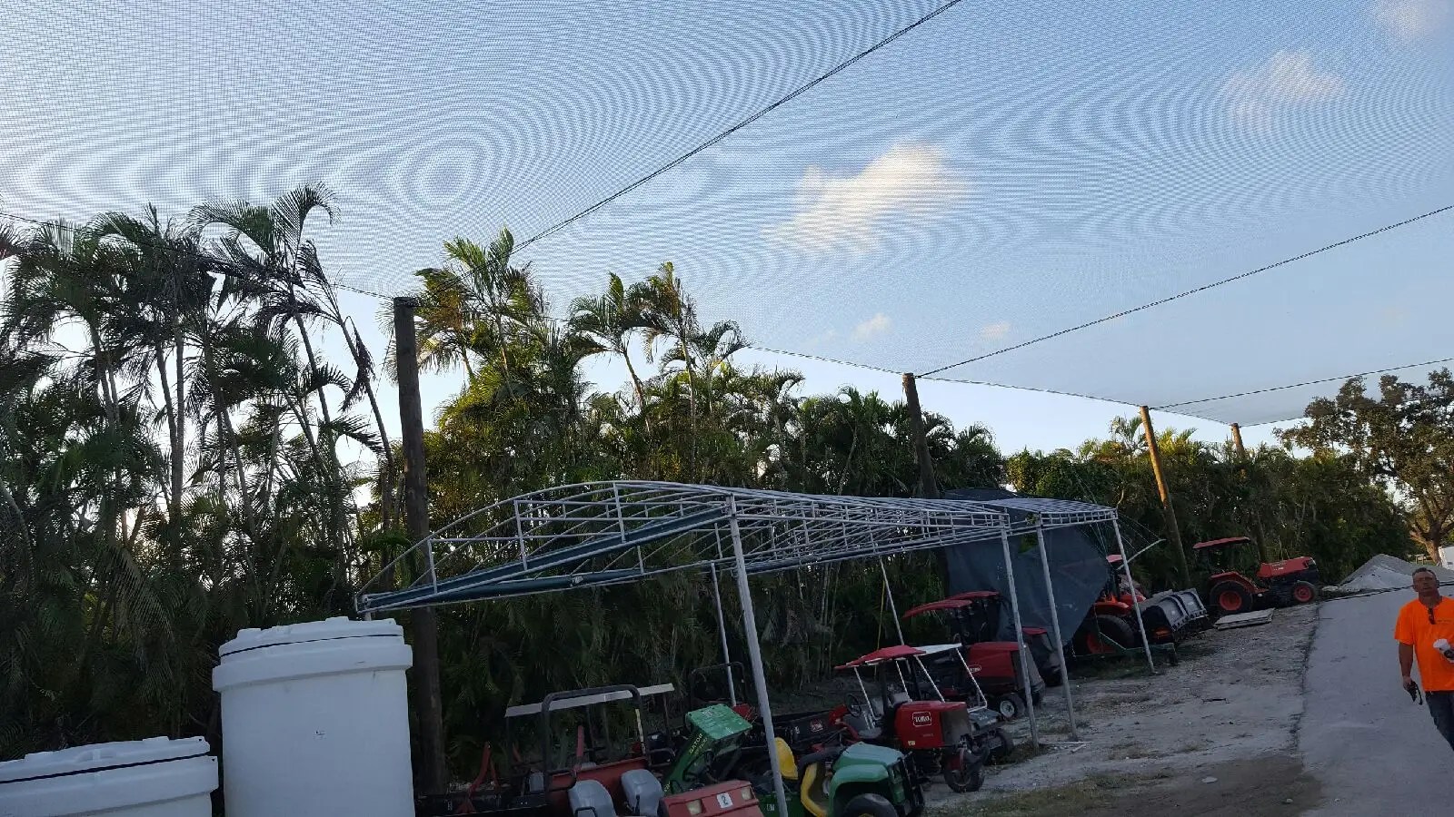 Custom Netting Enclosure – Riviera Golf Course, FL