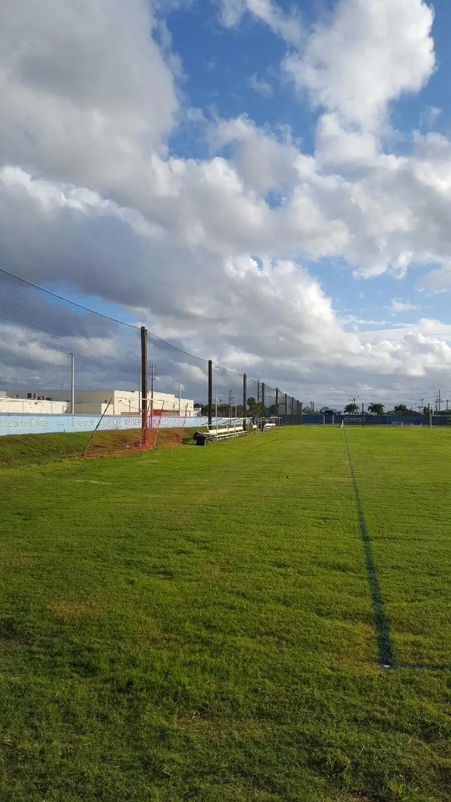 Perimeter Netting & Batting Cage Installation – Keiser University, FL
