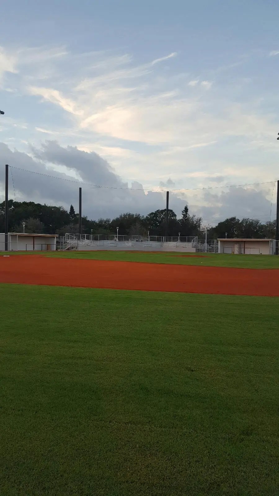 Baseball Backstop Installation – North Broward Prep, FL