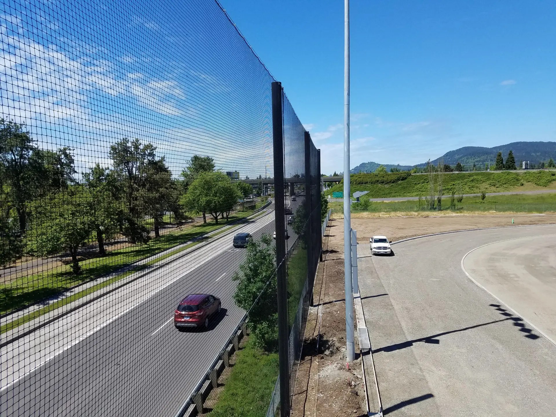 Sport Protection Barrier – Hamlin Middle School