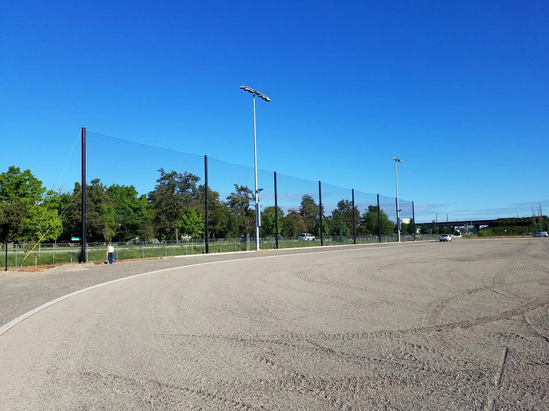 Sport Protection Barrier – Hamlin Middle School